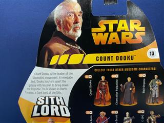 STAR WARS REVENGE OF THE SITH COUNT DOOKU SITH LORD HASBRO ACTION FIGURE